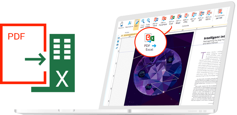 Conversion PDF En Excel Convertir Des PDF En Documents Excel Avec Le Logiciel De Conversion